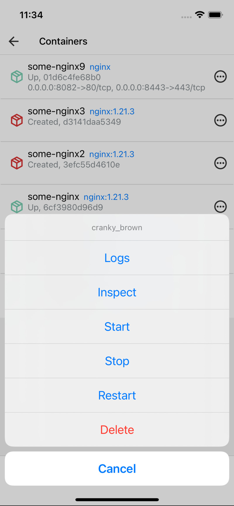 Docker Containers