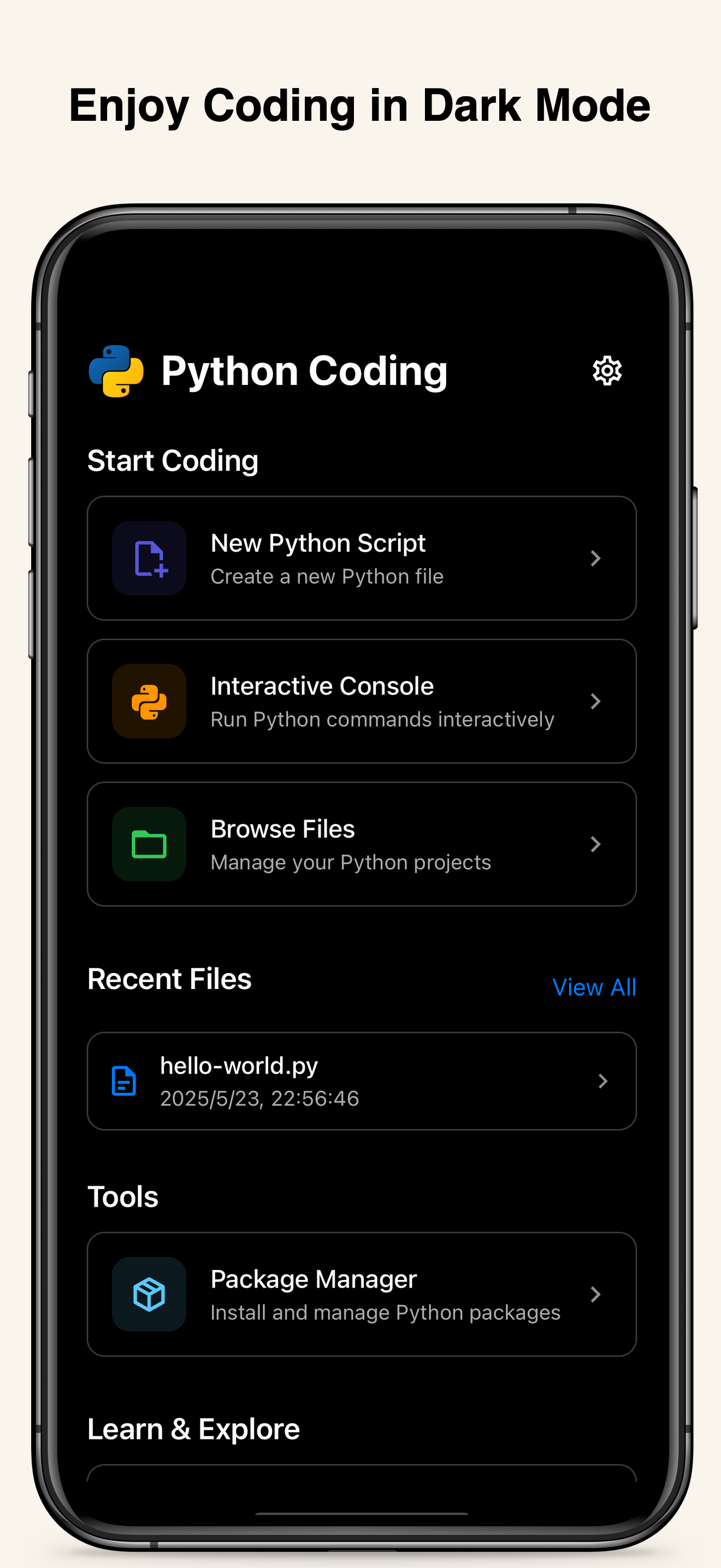 Dark Mode